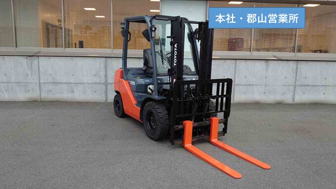 02-8FD25 (A8FD25-82153) ヒンジドフォークの画像